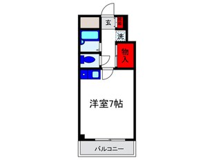 ベル蛍池の物件間取画像